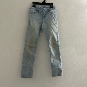 Light Blue Girls Skinny Jeans light wash denim size 6